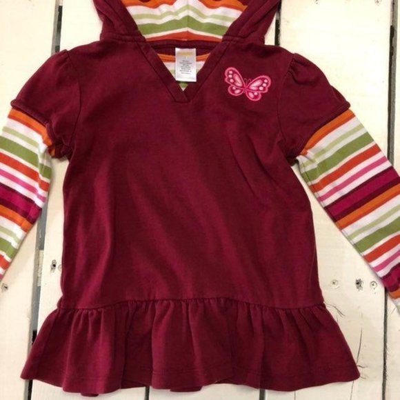 Gymboree Pullover Top/Hoodie Sz 5 - Picture 4 of 10